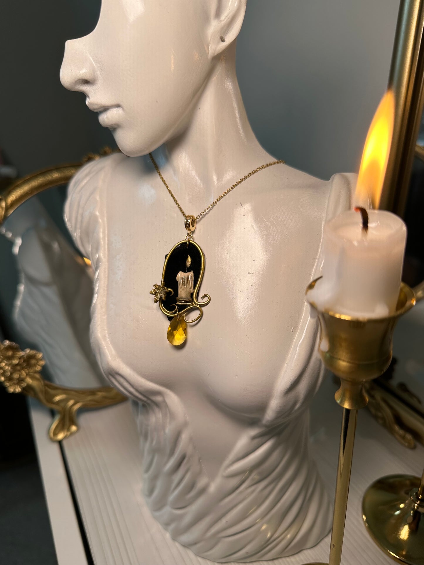 Candlelit Stillness Necklace