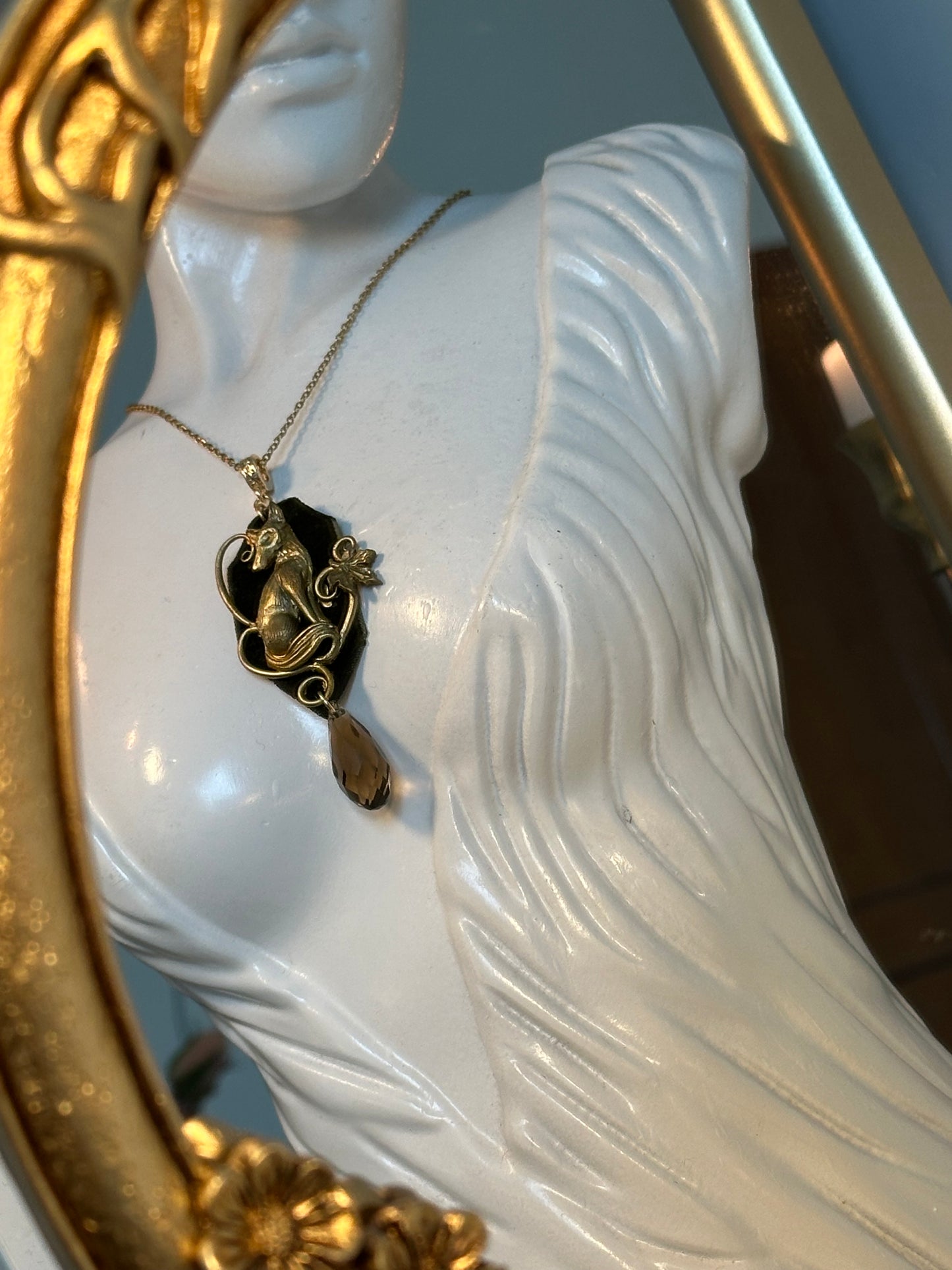 Shadow Fox Necklace