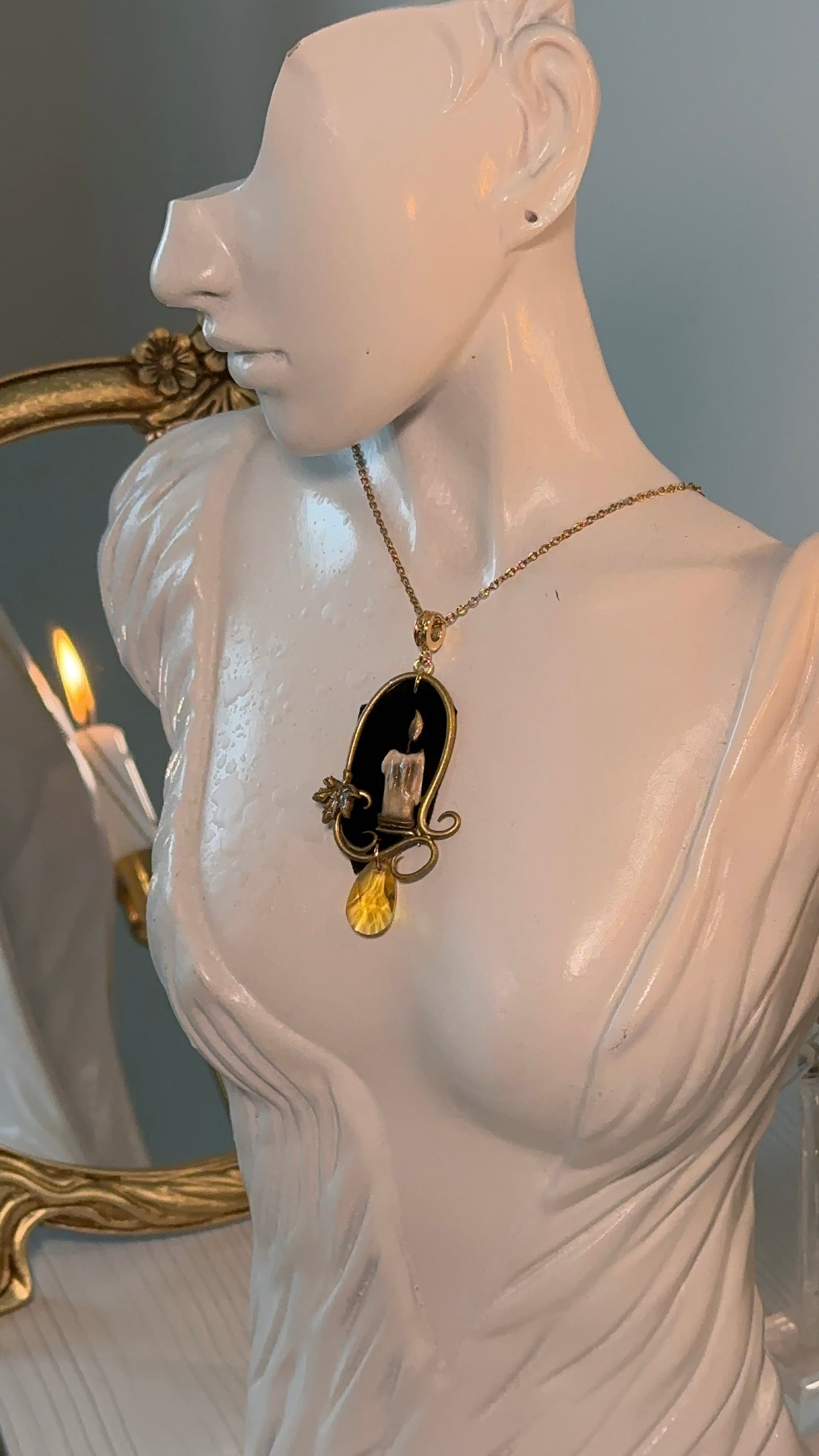 Candlelit Stillness Necklace