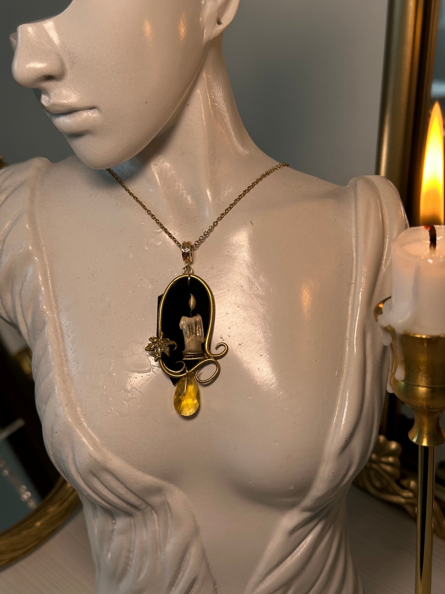 Candlelit Stillness Necklace