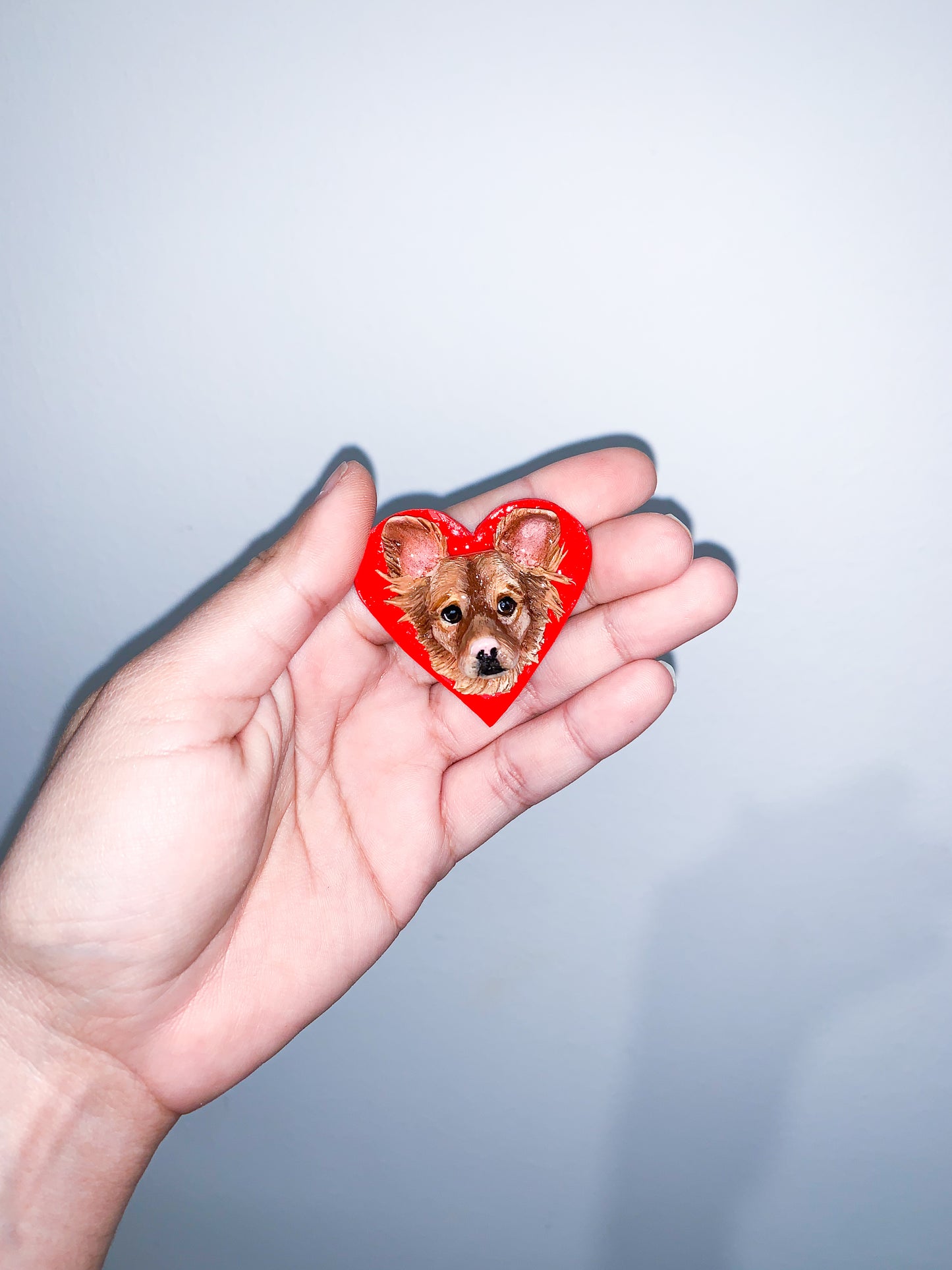 Personalized magnet with your pet's face
