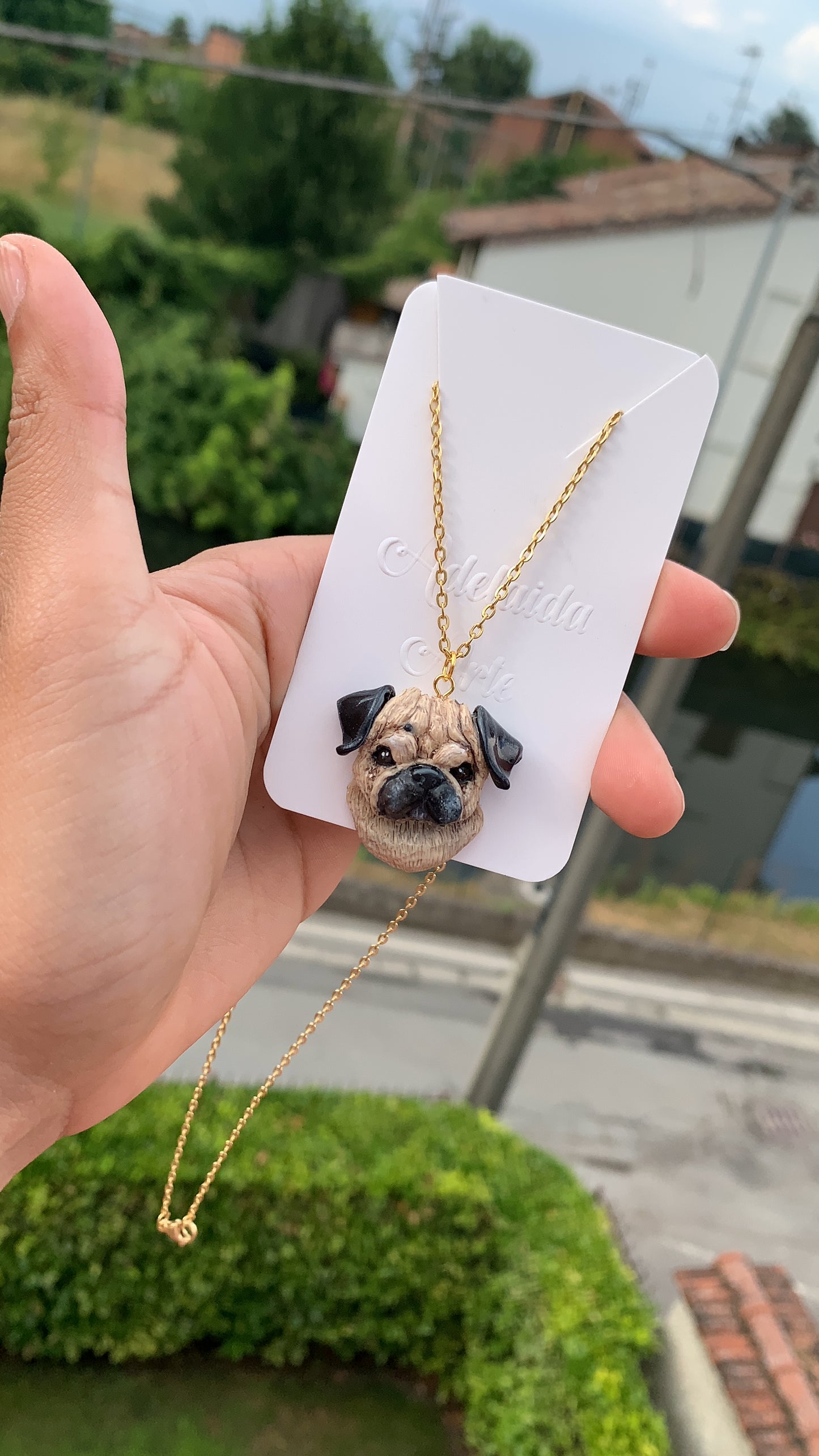 Collana  personalizzata , regalo personalizzato bigiotteria personalizzata collana personalizzata con foto di animali domestici , cane , gatto , coniglio , idee regalo compleanno , anniversario , memorial. ciondoli personalizzati animali