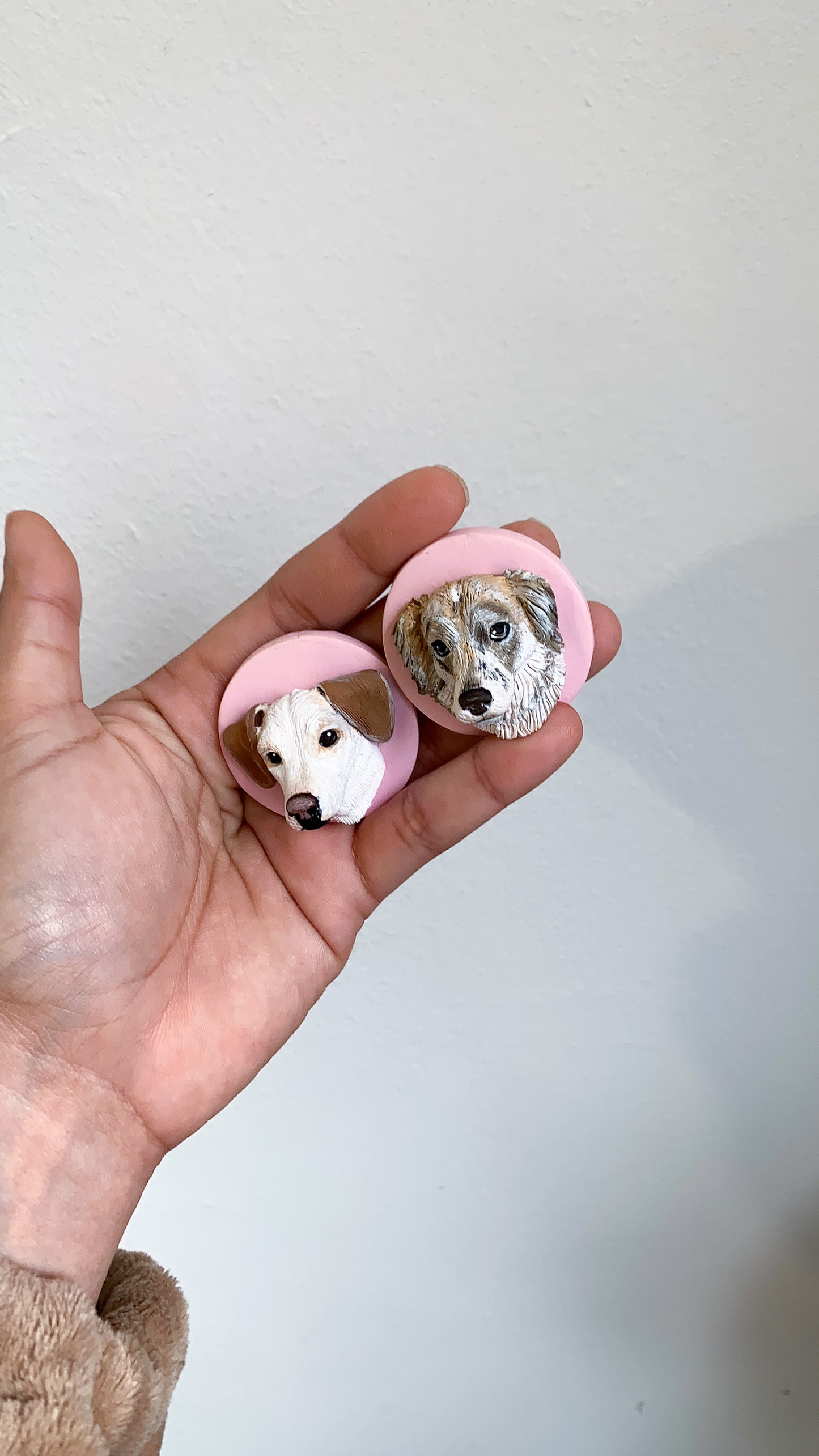 Personalized magnet with your pet's face
