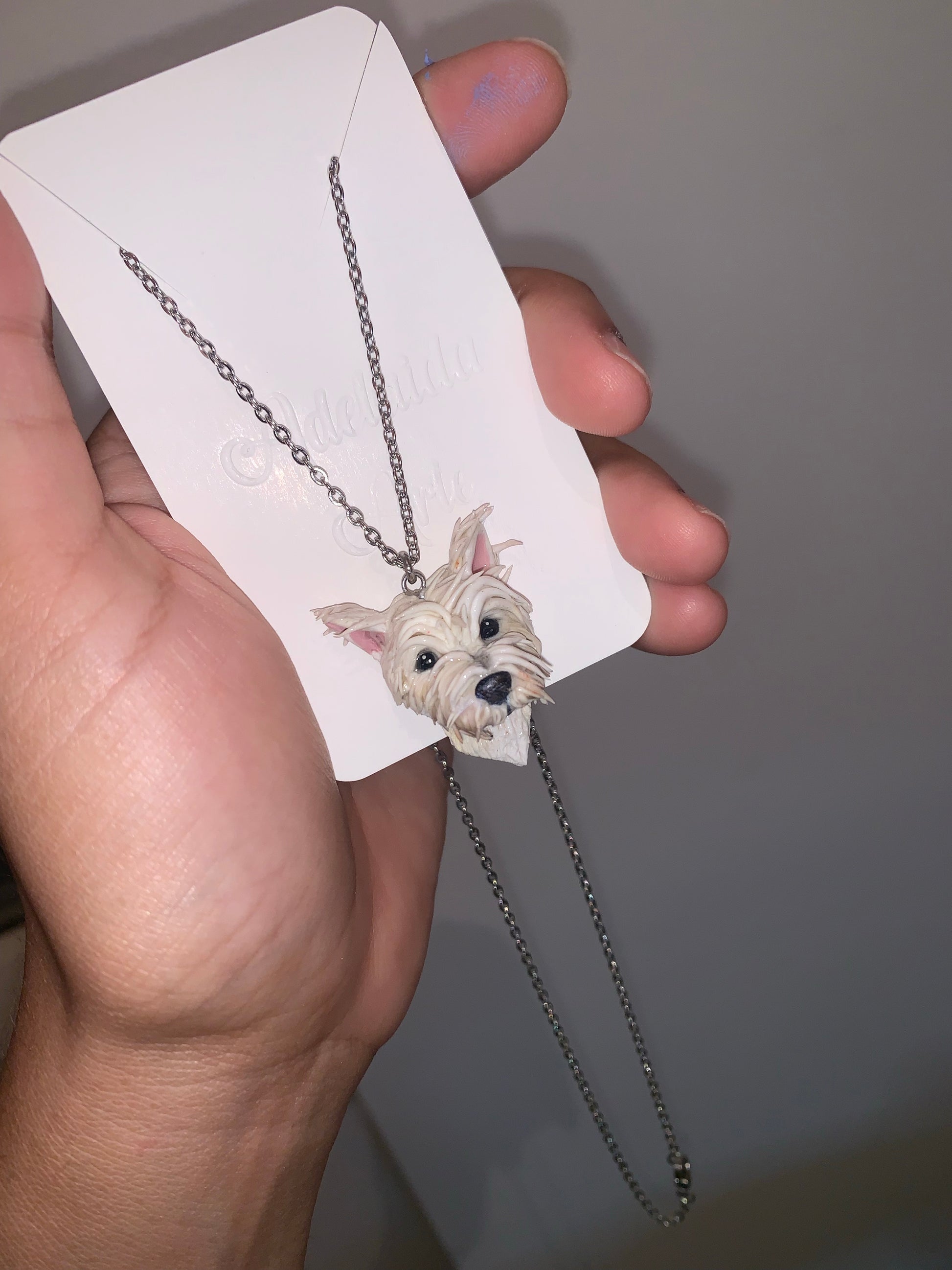 Collana  personalizzata. collana personalizzata con foto di animali domestici , cane , gatto , coniglio , idee regalo compleanno , anniversario , memorial. ciondoli personalizzati animali