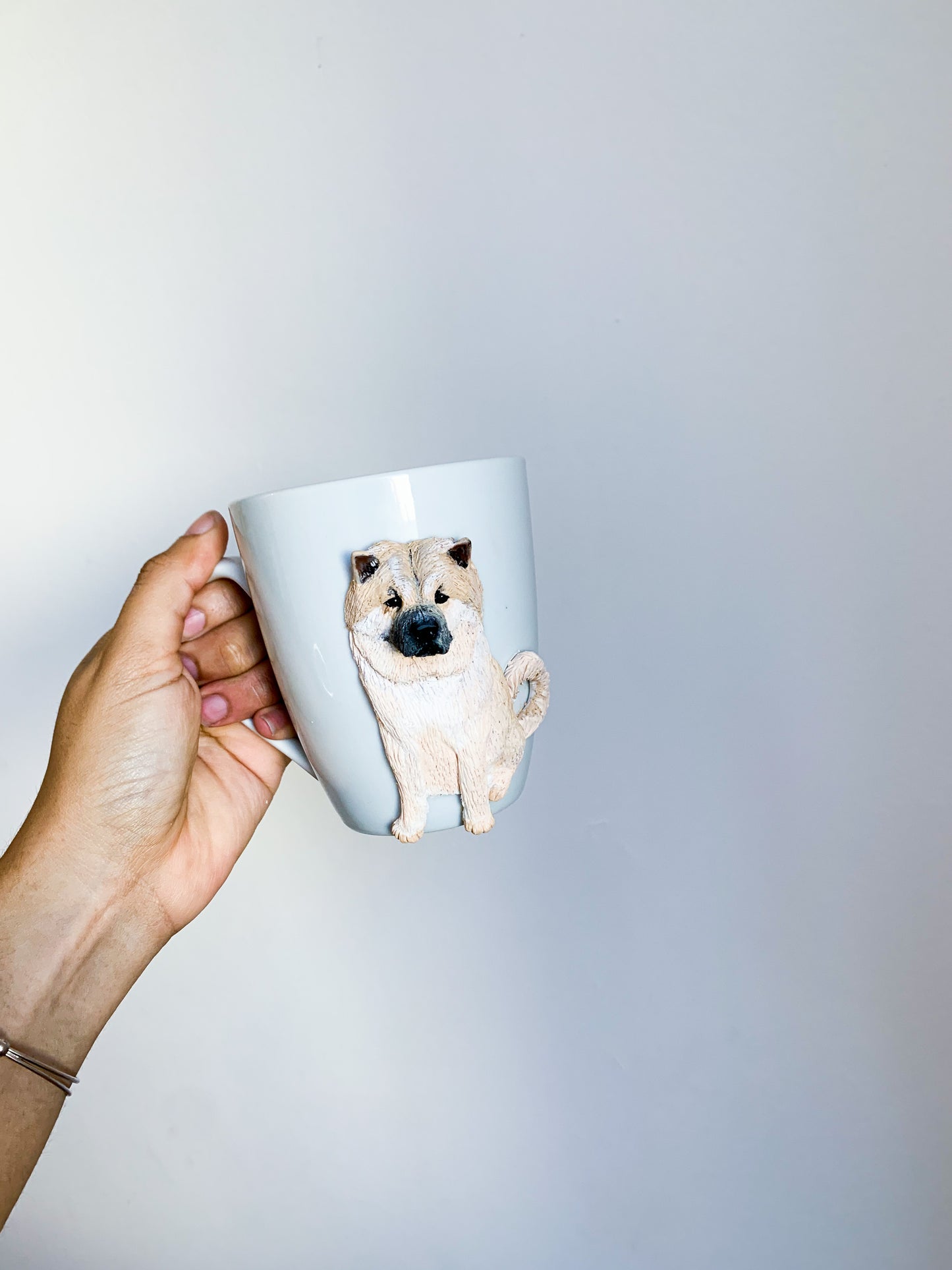 tazza decorata con il tuo animaletto personalizzato