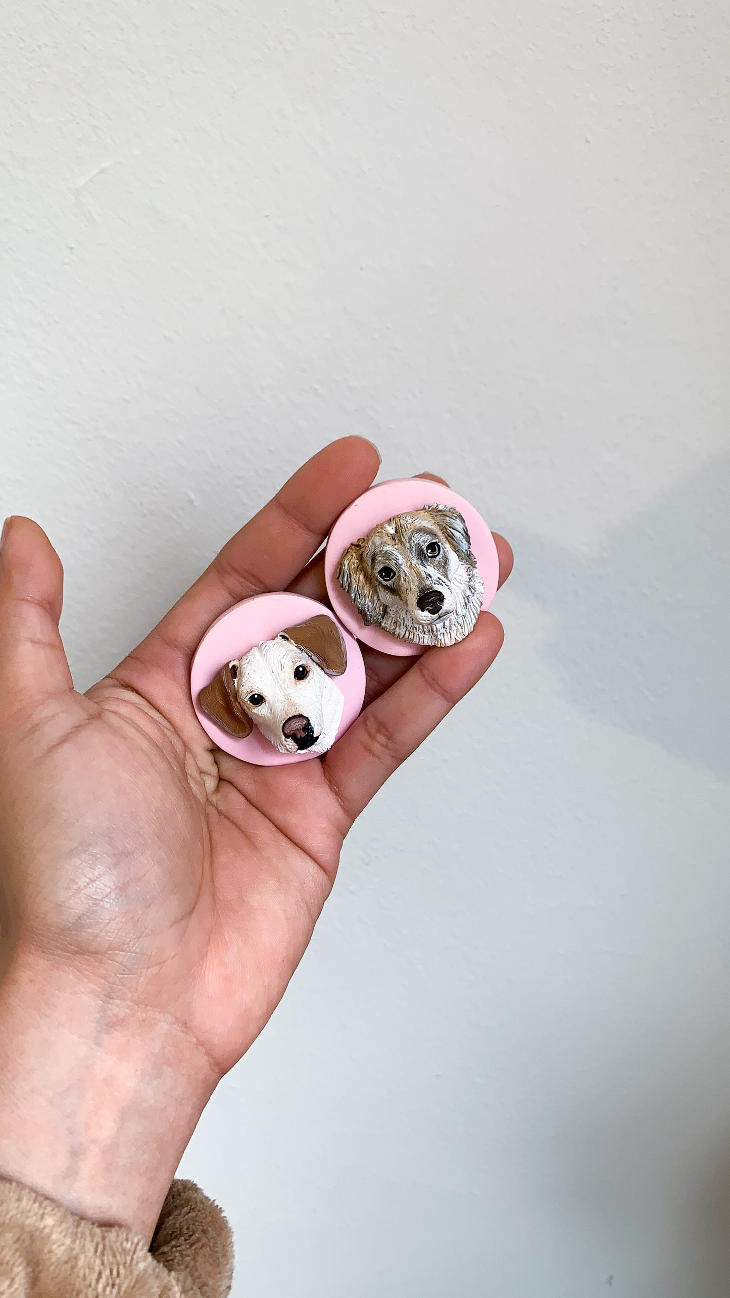 Personalized magnet with your pet's face