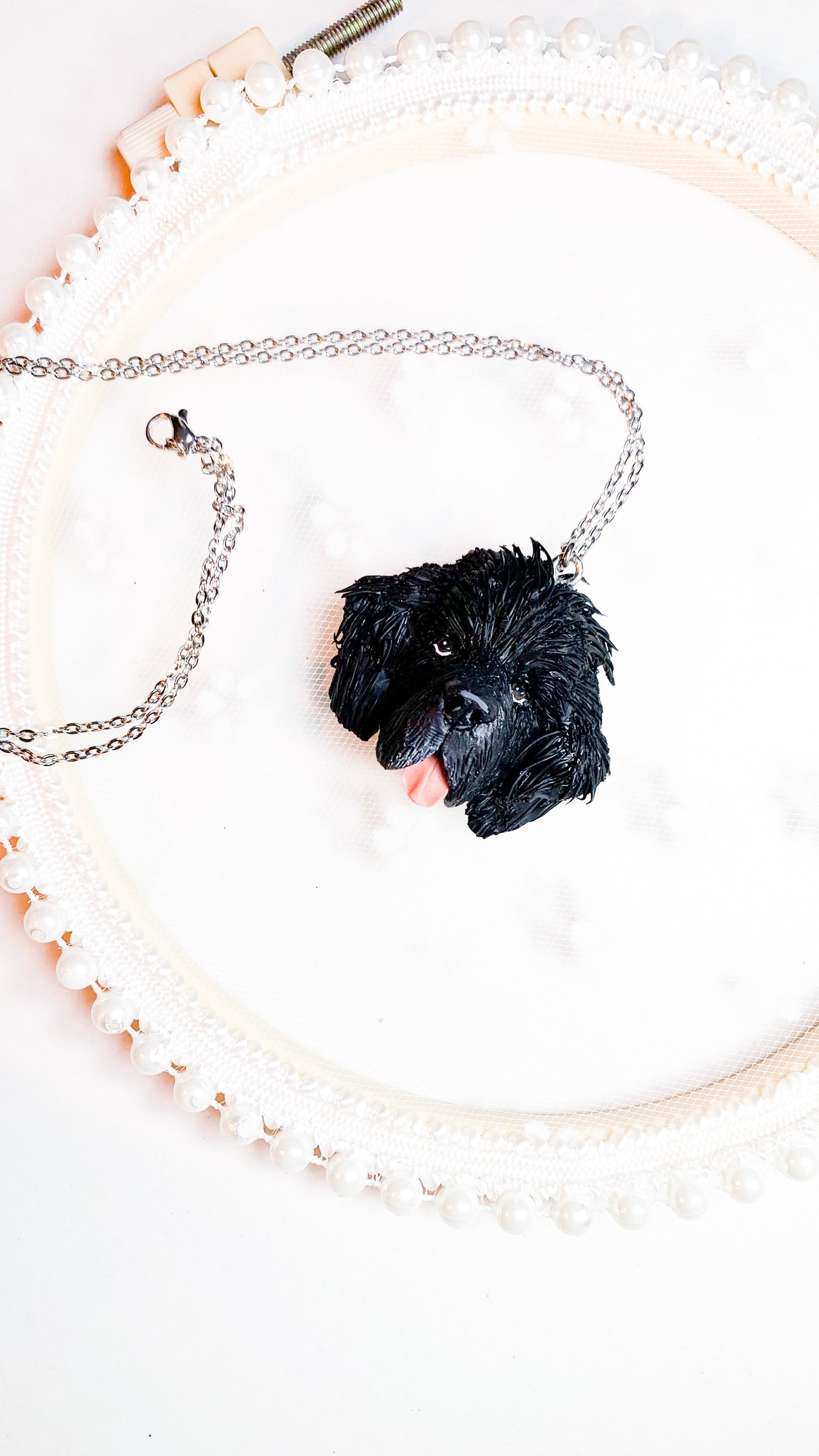 Collana  personalizzata. collana personalizzata con foto di animali domestici , cane , gatto , coniglio , idee regalo compleanno , anniversario , memorial. ciondoli personalizzati animali