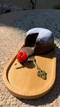 Carica l&#39;immagine nel visualizzatore di Gallery, Cuore di cioccolato caldo cibo finto realistico Souvenir bomboniera
